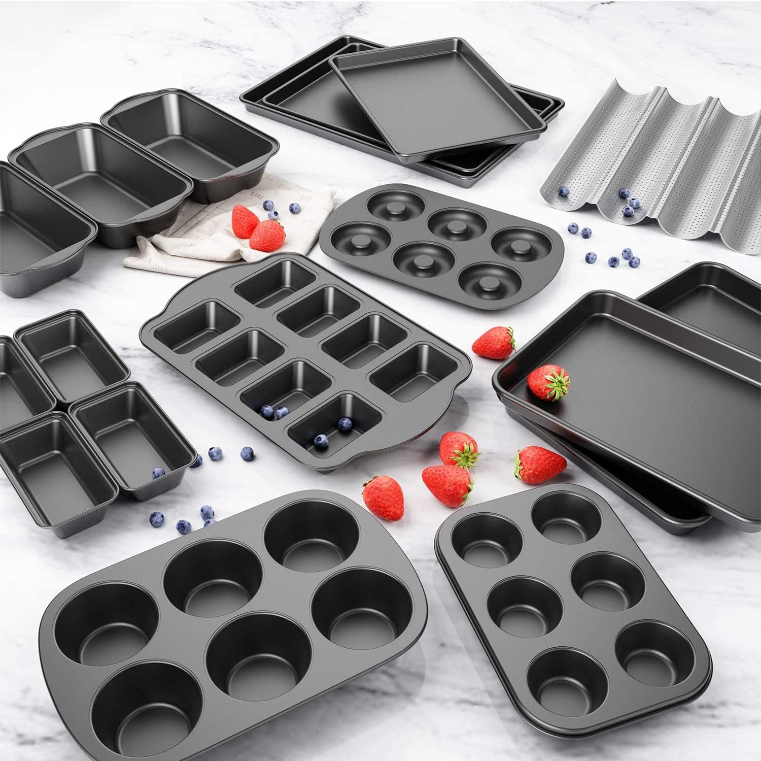 muffin-top-pan-4-cup-hamburger-bun-pan-large-whoopie-pies-pan-non-stick-bakeware-for-eggs-cornbread-small-cake-layers-and-drop-cookies-set-of-3