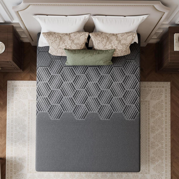 Airyflow Graphene 12 Inch King Size Mattress, Cooling Memory Foam9