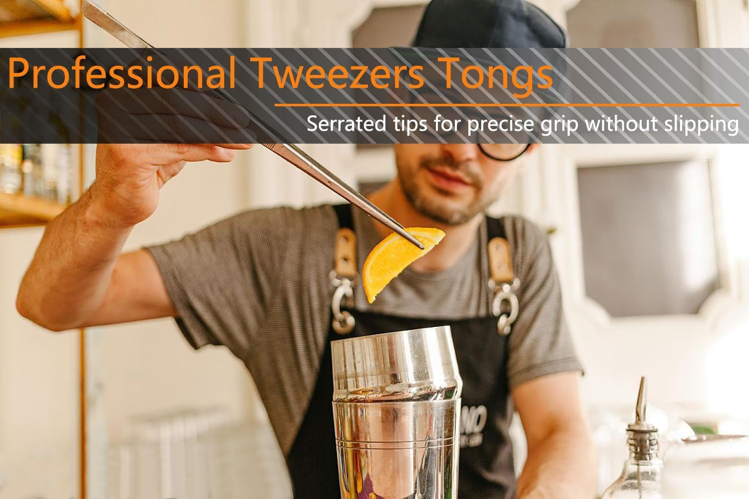 6-pcs-cooking-tweezer-tongs-12-and-6-3-stainless-steel-kitchen-tweezer-set-professional-chef-tweezers-for-cooking-repairing-sea-food-bbq-multi-use
