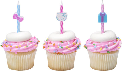 Hello Kitty® Birthday Candles | Cake Decoration Toppers | 6 Count8