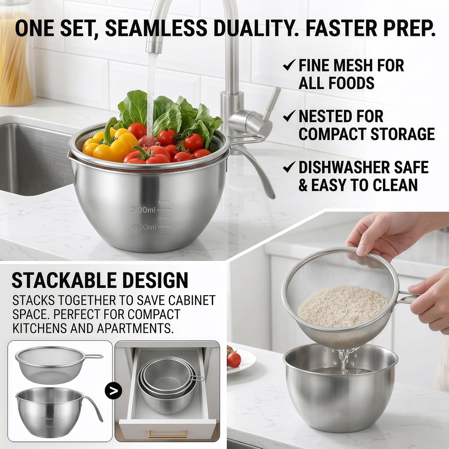 7-9-x-5-9-x-3-5-inch-berry-washing-bowl-mixing-bowl-with-spout-fine-mesh-mini-colander-stainless-steel