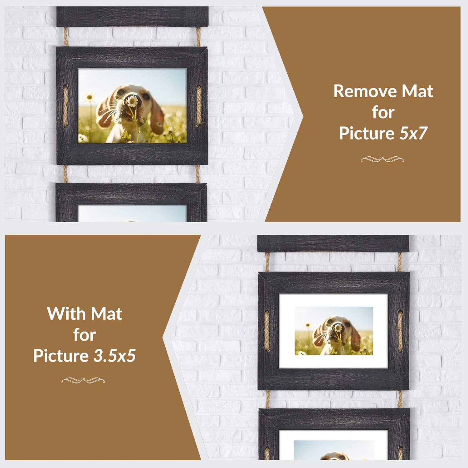 5x7-hanging-collage-picture-frames-wall-decor-4-opening-5x7-matted-to-3-5x5-photo-rustic-wood-frame-with-hemp-rope-2-pack-weathered-black