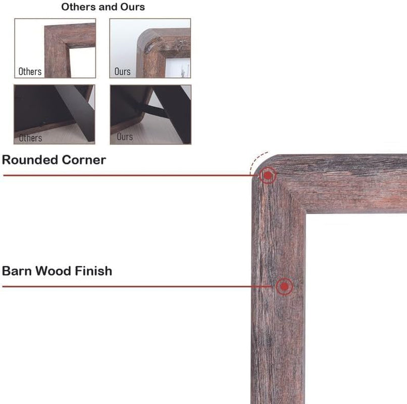5x7-wooden-picture-frame-rustic-barn-wood-with-clear-tempered-glass