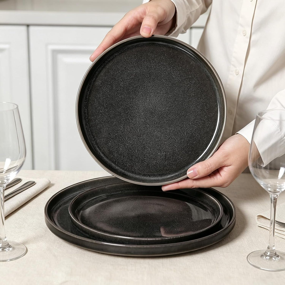 dinnerware-sets-for-4-12-pcs-reactive-glaze-plates-and-bowls-sets-black