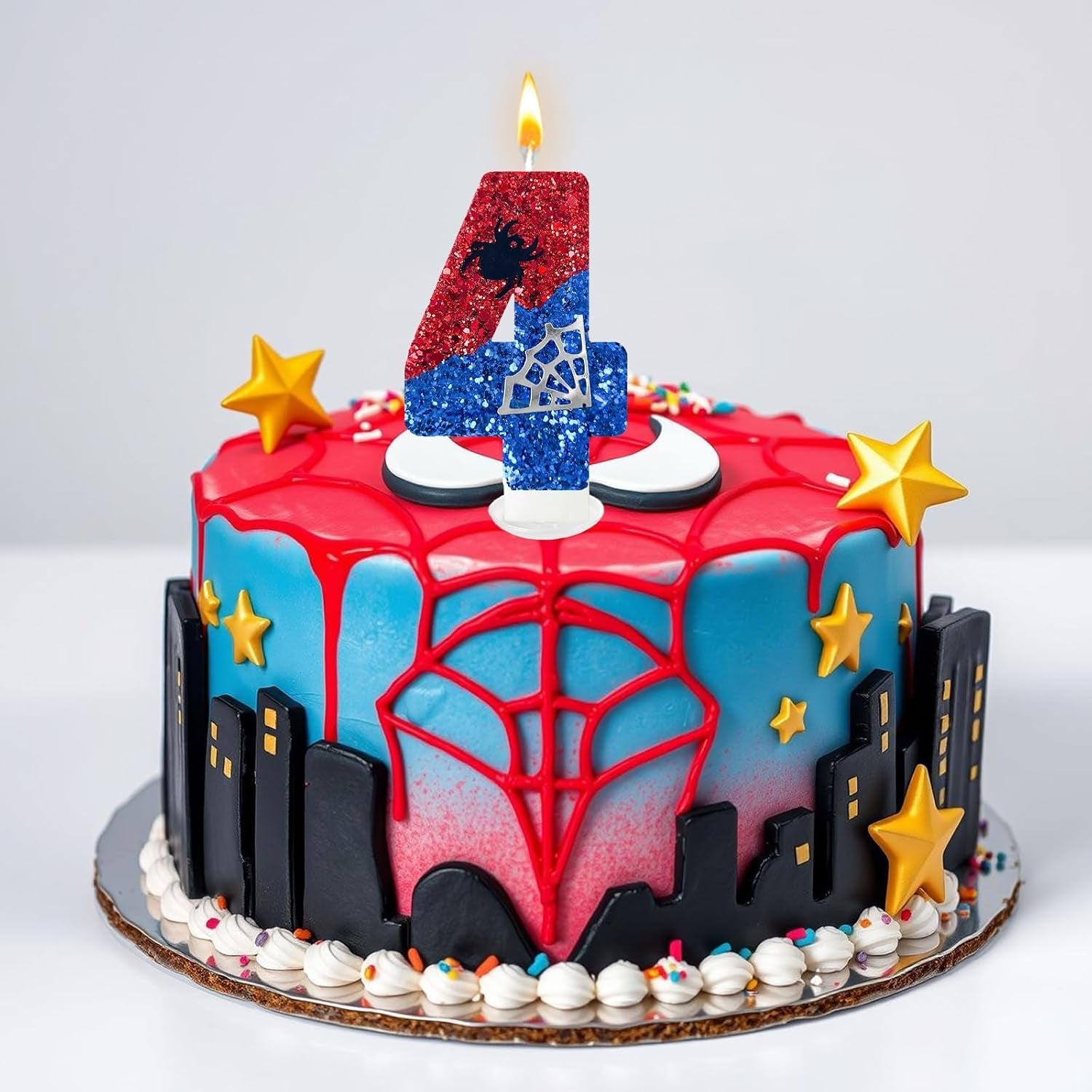 red-and-blue-with-silver-spider-web-birthday-candles-spider-cartoon-theme-happy-candle-cake-decoration-suitable-for-boys-and-girls-childrens-party-supplies-4