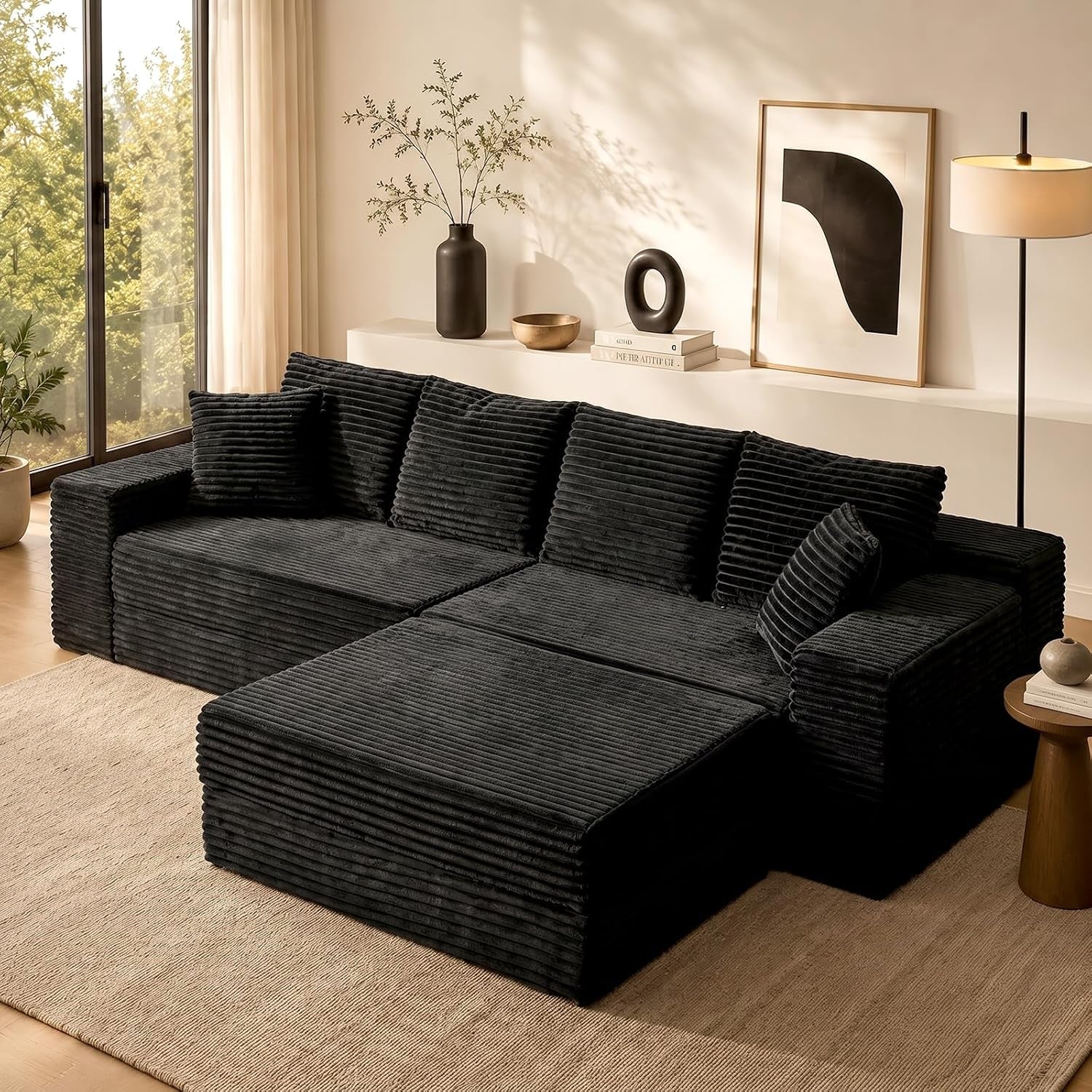 106-convertible-futon-sofa-bed-boneless-couch-for-living-room-black