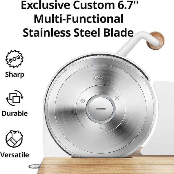 Foldable Manual Bread Slicer for Homemade Bread & Sourdough, Hand Crank3