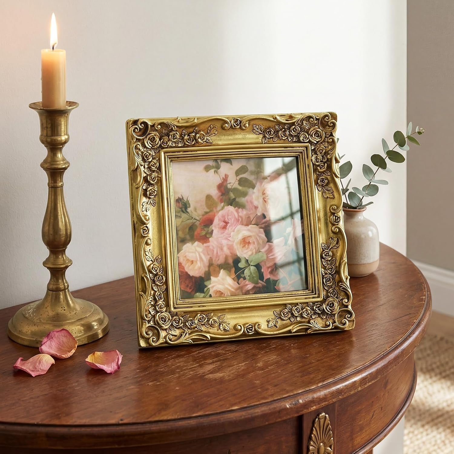 5x5-gold-picture-frame-square-vintage-ornate-floral-photo-frame