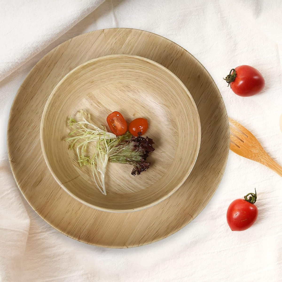 melamine-dinnerware-set-12pcs-dinnerware-set-indoor-and-outdoor-use-bamboo-pattern-dishes-dinnerware-set-for-4-dishwasher-safe-wood-grain