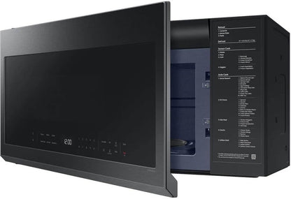 Samsung ME21DG6300MT 2.1 Cu. Ft. Matte Black Steel Over-The-Range Smart Microwave2