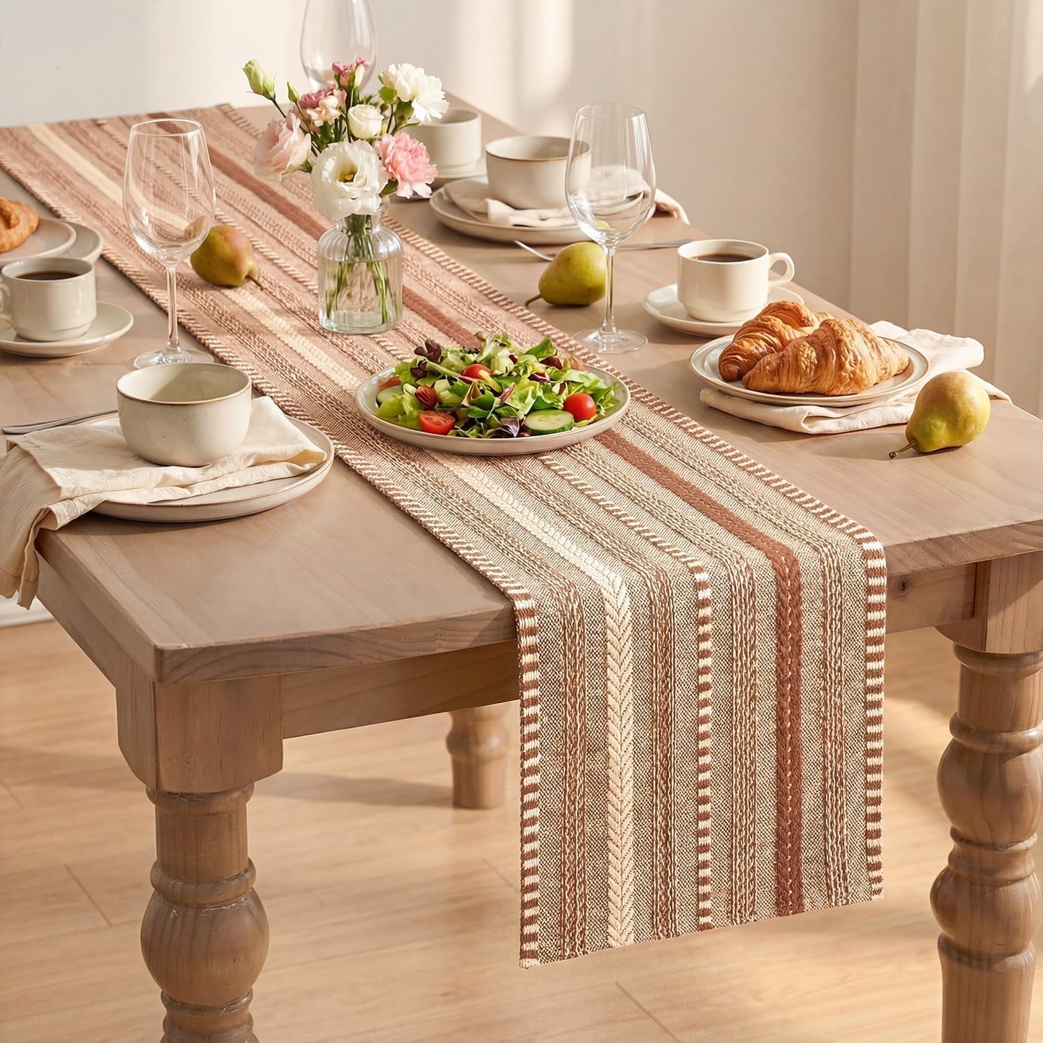 caramel-farmhouse-stripe-braided-table-runner-12x72-inch