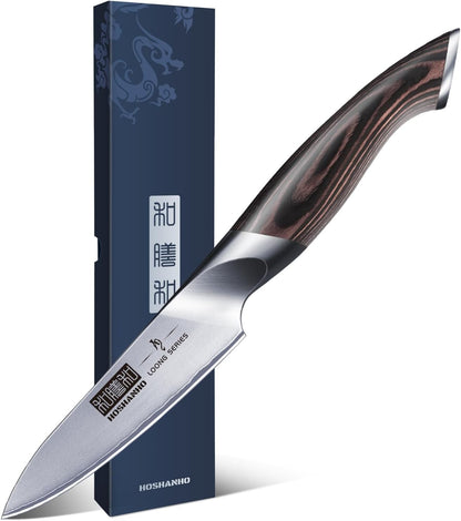 3.75 Inch Paring Knife, Ultra Sharp Japanese Kitchen Fruit Knife1