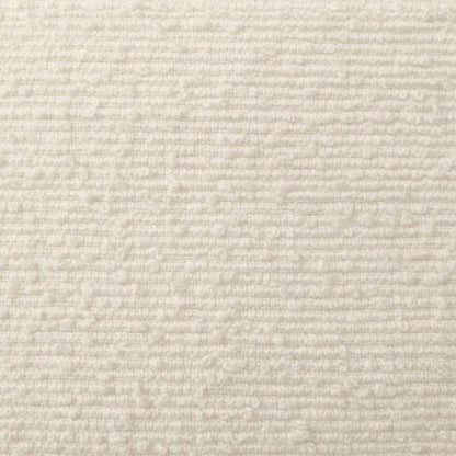 Square Bed – Washable Zip Cover - Upholstered Linen Soft Foam - Modular Minimalist Modern - Sold Separately (Cream Boucle, Queen Base)3