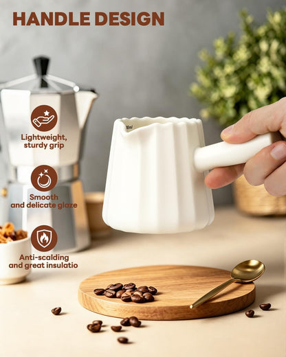 Ceramic Espresso Cup 6Oz/200Ml, Espresso Measuring Cup, Espresso Accessory5