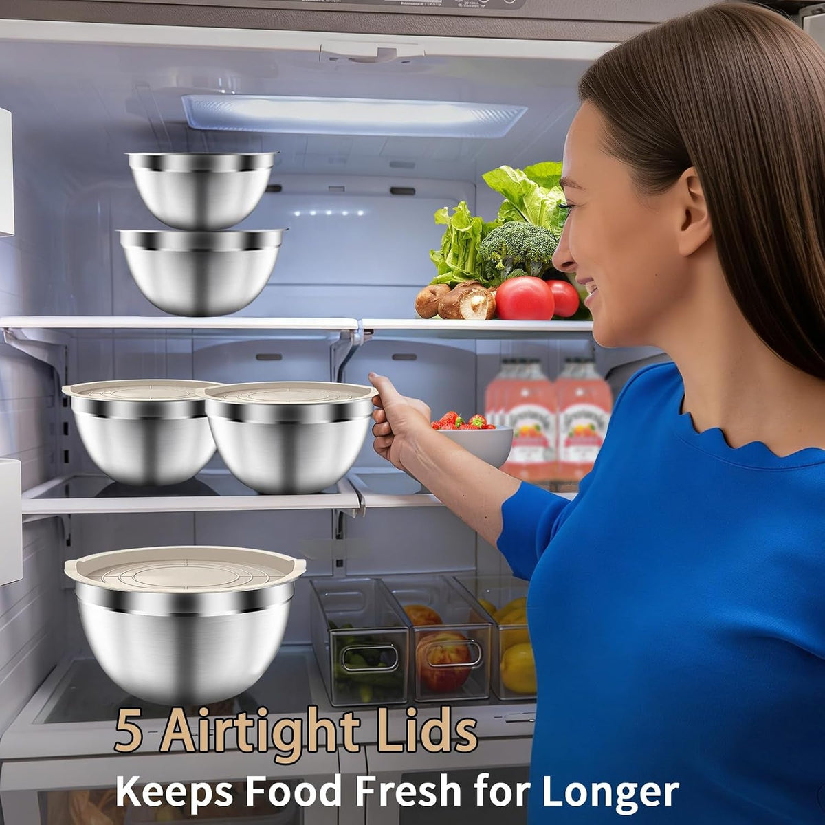 mixing-bowls-with-airtight-lids-set-5-pcs-stainless-steel-khaki