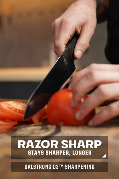 8" Chef Knife - Titanium Nitride Coated Steel3
