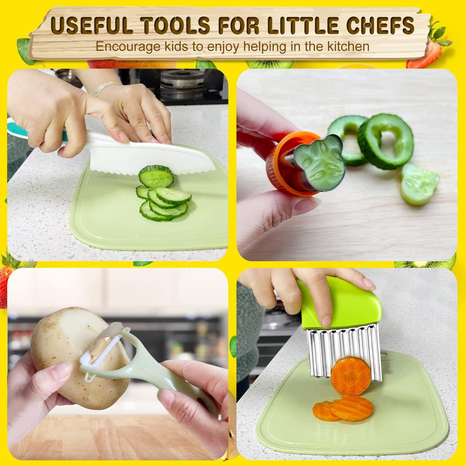 9-pcs-kids-kitchen-knife-set-kids-knives-for-real-cooking-with-cutting-board-y-peeler-crinkle-cutter-sandwich-cutter-serrated-edges-plastic-toddler-knife-kid-safe-knives