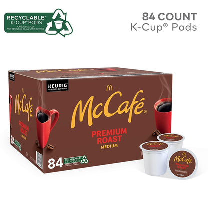 Premium Roast Coffee, Single Serve Keurig K-Cup Pods, Medium Roast, 84 Count2