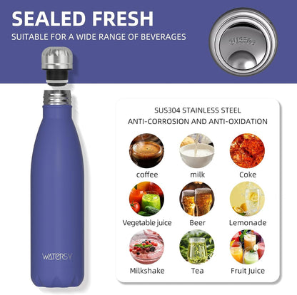 Stainless Steel Water Bottle,17Oz Insulated Water Bottles8
