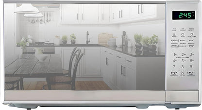 0.7 Cu Ft Microwave Oven Compact Countertop Microwave, Small Stainless Steel Kitchen Appliance with Digital Touch, Pre-Set Functions, 10” Turntable 700 Watt1