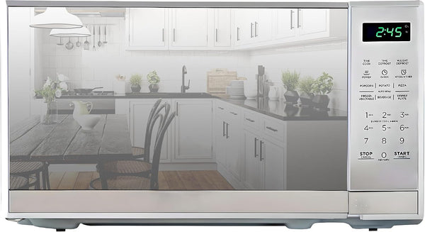0.7 Cu Ft Microwave Oven Compact Countertop Microwave, Small Stainless Steel Kitchen Appliance with Digital Touch, Pre-Set Functions, 10” Turntable 700 Watt1
