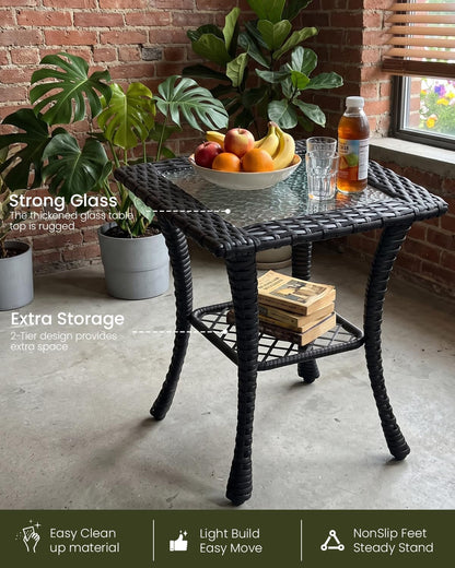 5 Pieces Outdoor Patio Furniture Set7