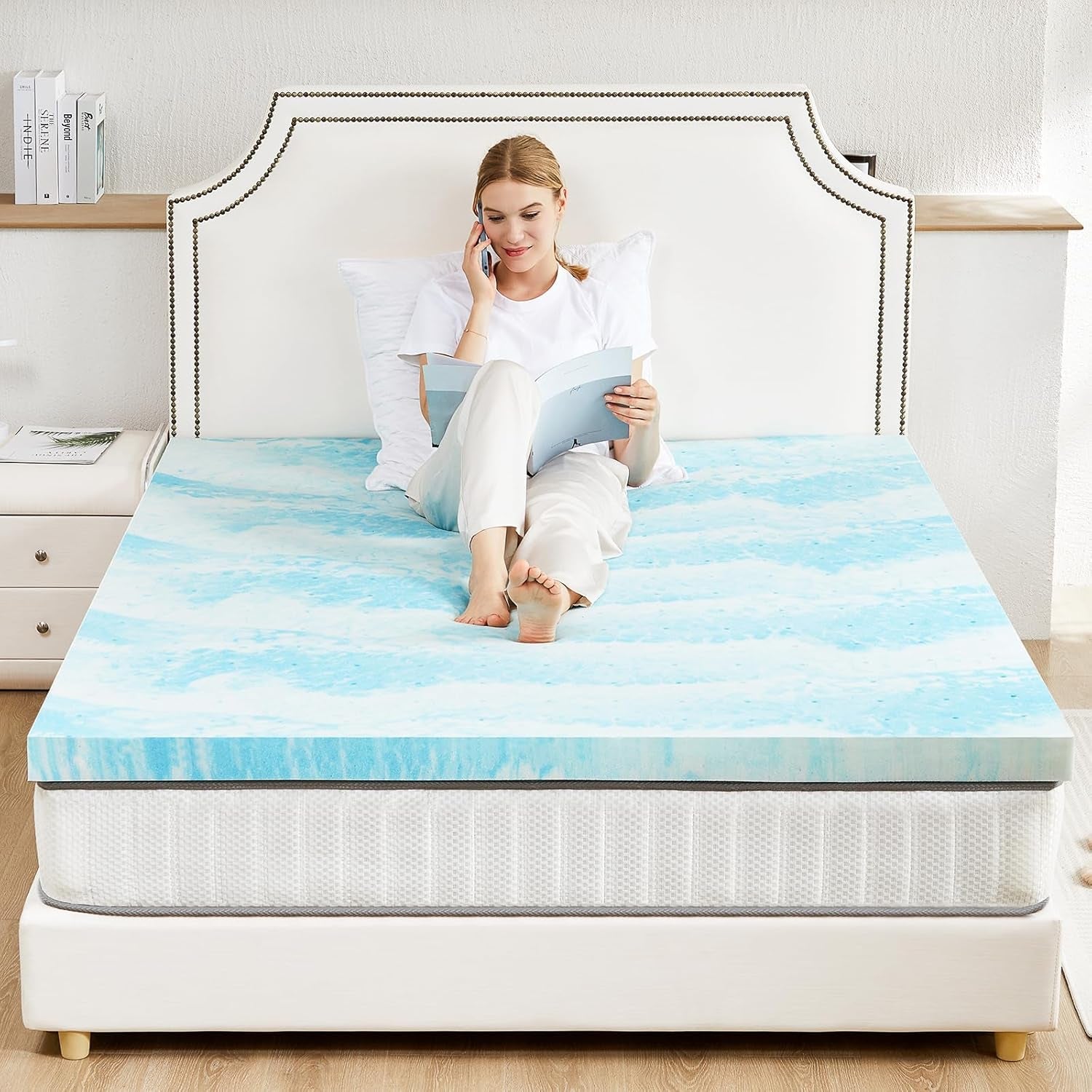 memory-foam-mattress-topper-full-size-3-inch-cooling-pad-cooling-gel-infused-ventilated-breathable-toppers-pad-rv-camper-sofa-bed-use-blue