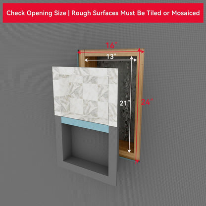 Shower Niche Insert Tile Ready 12X202