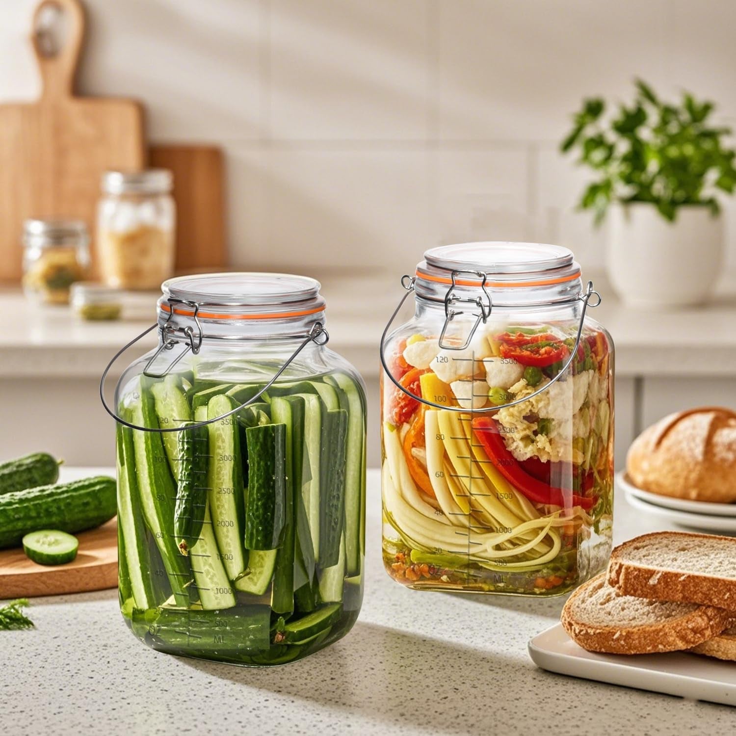 2-pack-1-gallon-glass-jar-with-airtight-lids-super-wide-mouth-large-mason-jars-128-oz-glass-gallon-jugs-storage-container-for-sun-tea-kombucha-storing-canning