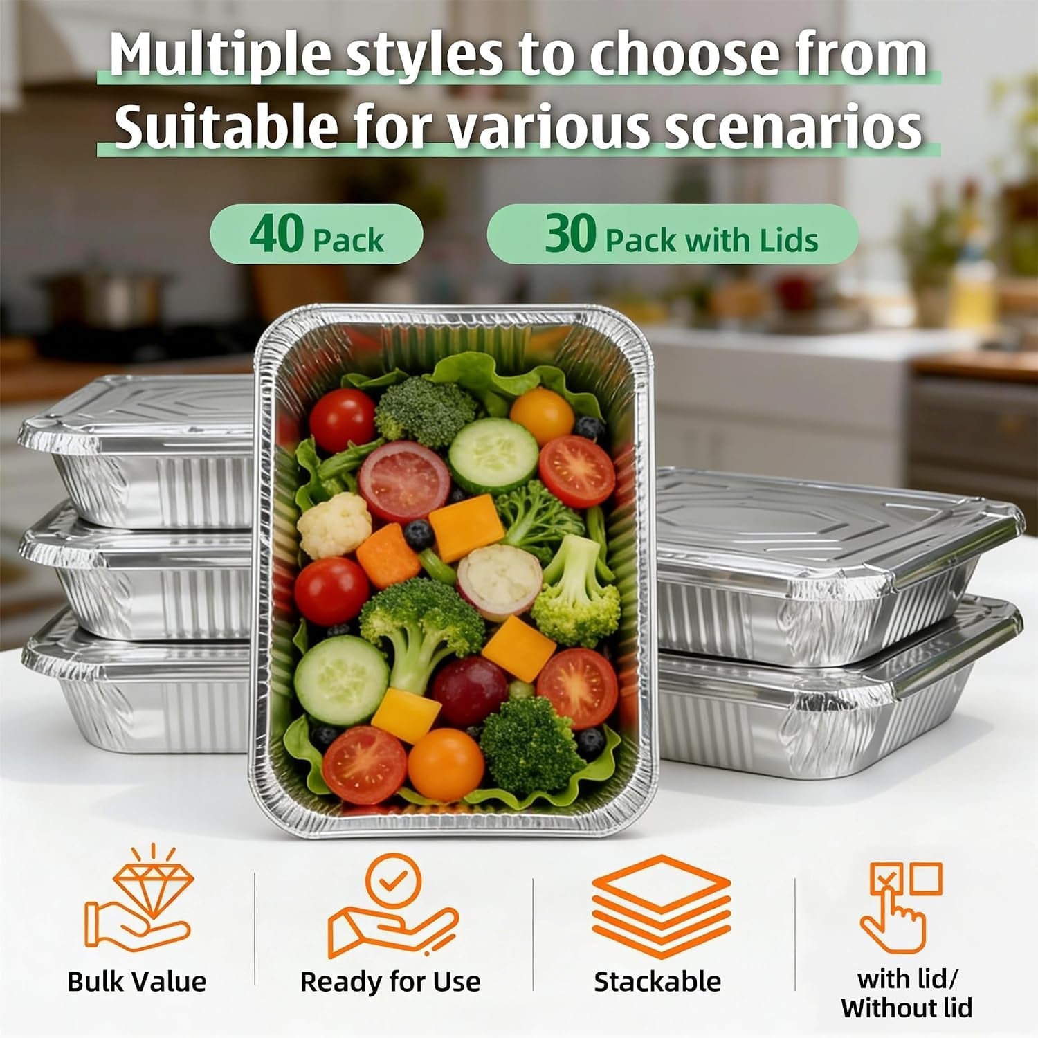 9x13-inch-aluminum-pans-40-pack-disposable-half-size-foil-pans-deep-tin-foil-pan-disposable-baking-pans-for-cooking-heating-storing-prepping-food-steam-table-deep-trays-oven-safe