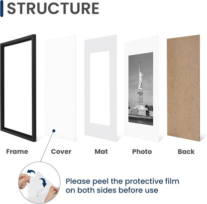 18X24 Poster Frame, Wall Gallery Frames Set of 2, Black3