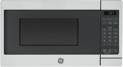 GE Countertop Microwave, 700 Watt 0.7 Cu. Ft., Stainless Steel, GCST07N1WSS | 4 Convenience Cook Settings, One-Touch Controls, Child Lock Technology, Glass Turntable, for Kitchen, Dorm, Office, Apartment1