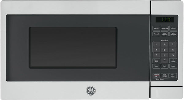 GE Countertop Microwave, 700 Watt 0.7 Cu. Ft., Stainless Steel, GCST07N1WSS | 4 Convenience Cook Settings, One-Touch Controls, Child Lock Technology, Glass Turntable, for Kitchen, Dorm, Office, Apartment1