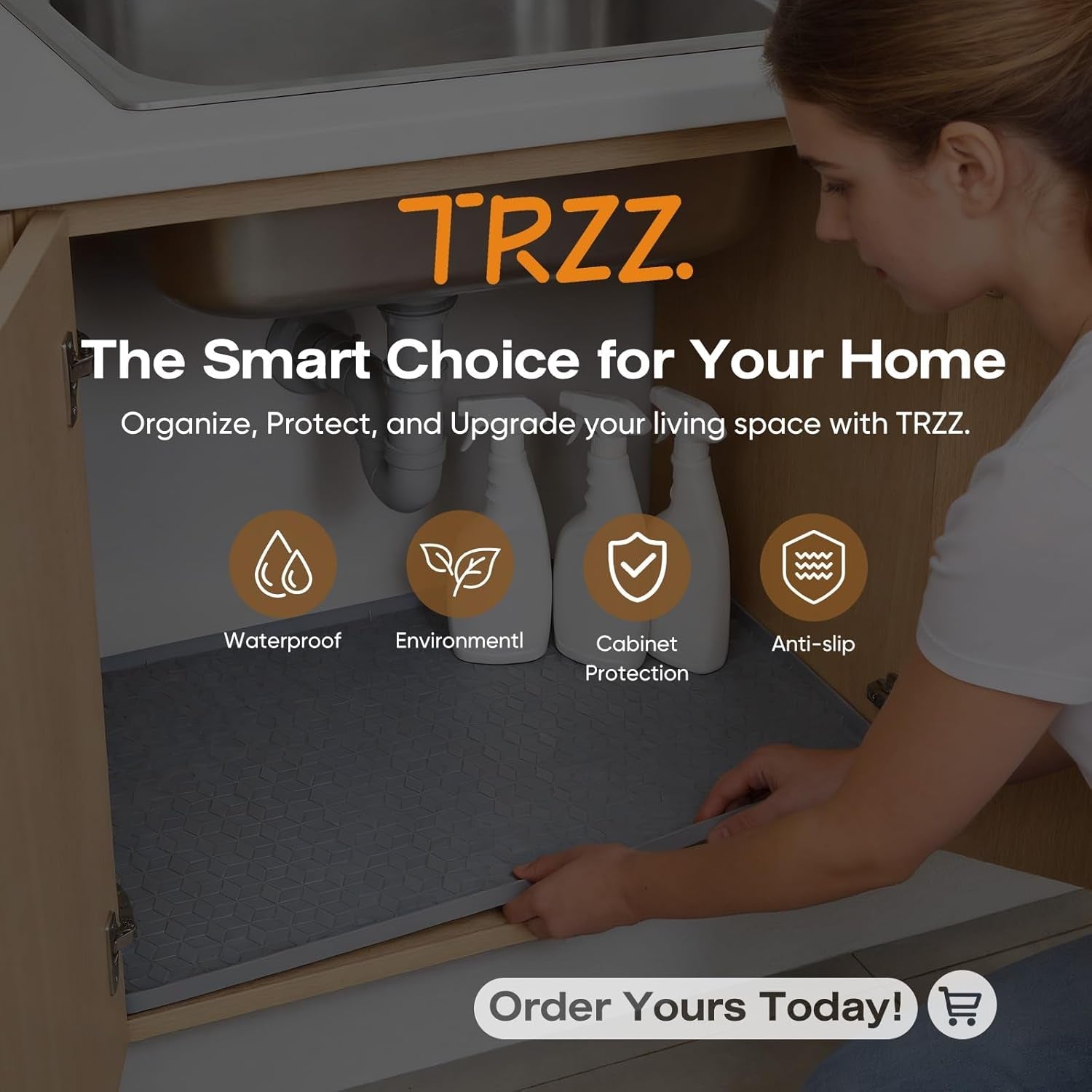 waterproof-under-sink-mat-34x22-drip-tray-shelf-liner-grey-silicone-cabinet-protector-home-organizer-for-kitchen-bathroom-multipurpose-easy-clean-leak-proof-organizes-cabinets
