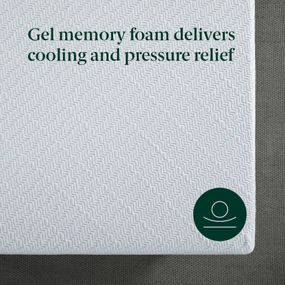 12 Inch Full Quadcool Memory Foam Mattress, Medium Feel6