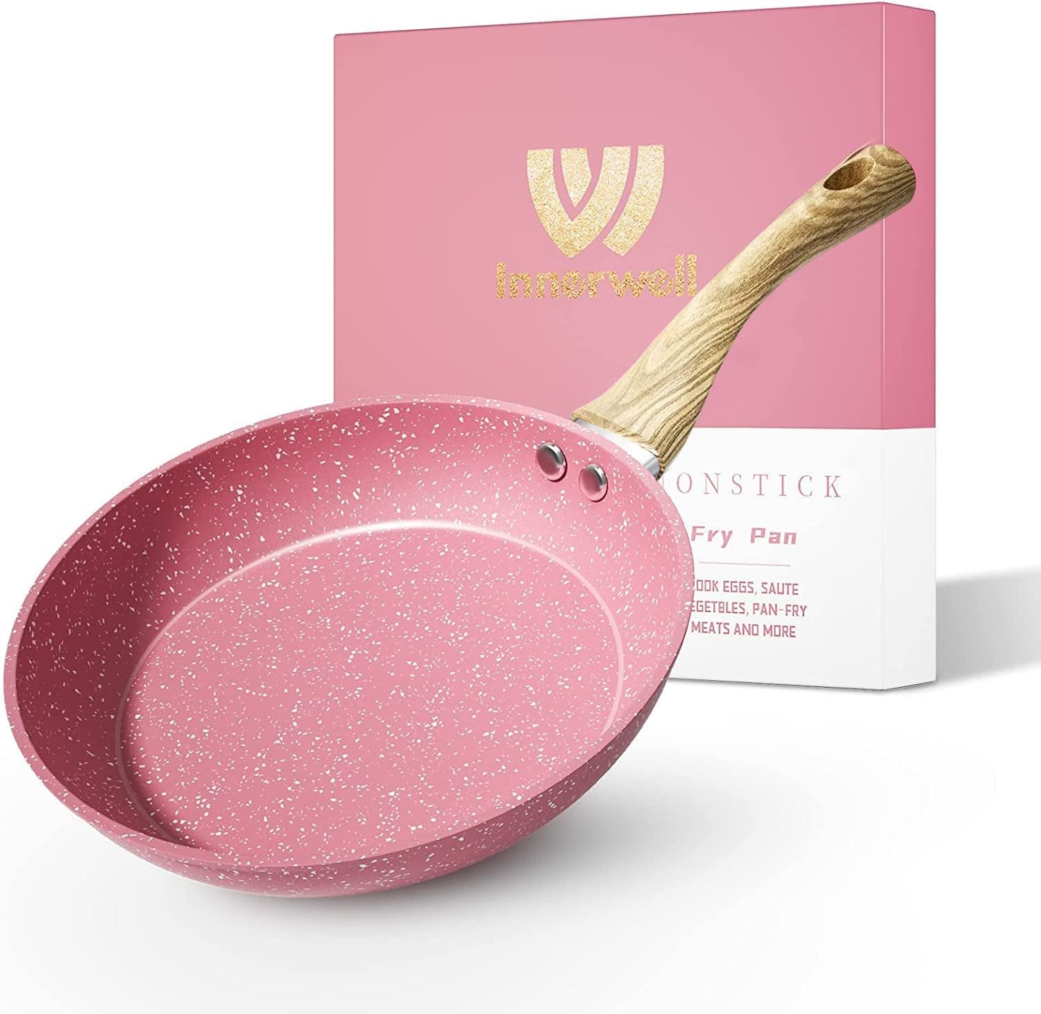 8-inch-pink-nonstick-frying-pan-small-egg-pan-skillet-even-heating-all-stove-compatible-pfoa-pfos-free-granite-stone-cookware-skillet-healthy-and-non-toxic