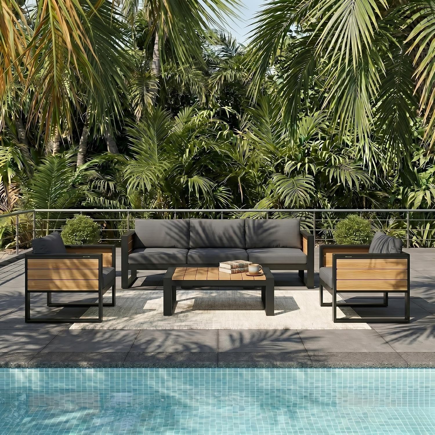 large-4-piece-outdoor-patio-furniture-set-for-5-person-3-seater-sofa-2-armchairs-with-fold-out-side-tables-aluminum-frame-plastic-wood-modern-garden-patio-seating-grey-cushions