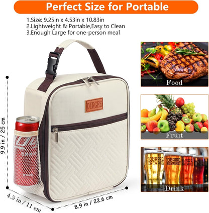 Lunch Bag for Women Insulated Lunch Bag for Men Adults Small Lunch Bag6