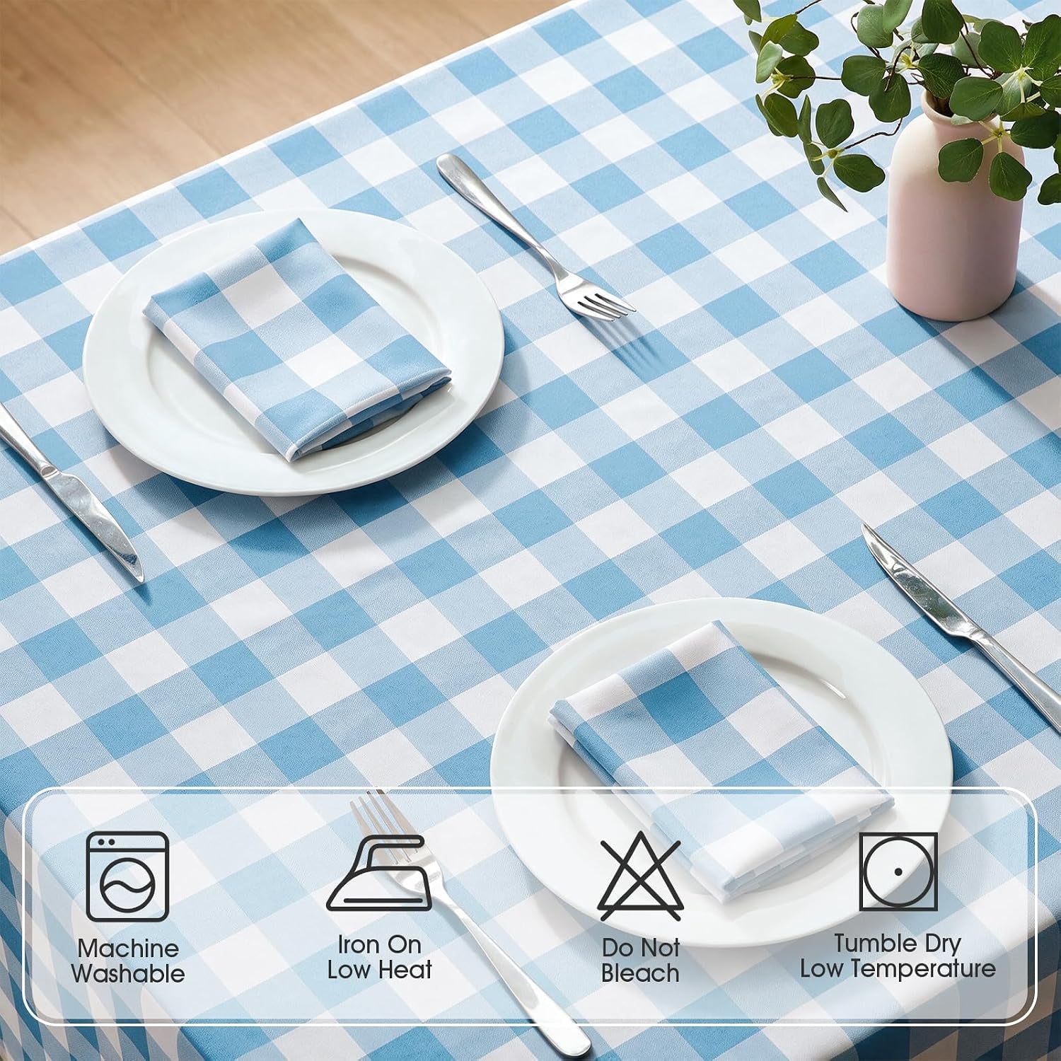 checkered-tablecloth-rectangle-waterproof-gingham-table-cloth-washable-buffalo-plaid-table-cover-wrinkle-free-for-kitchen-dining-and-outdoor-picnic-52-x-70-inch-light-blue-and-white