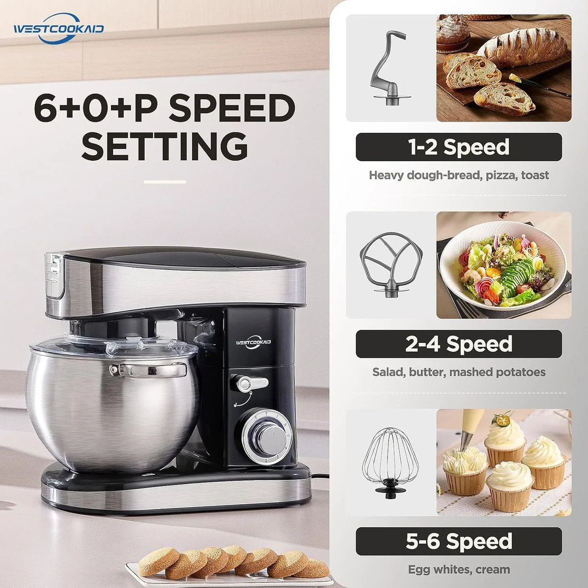 3-in-1-stand-mixer-6-3qt-6-speed-400w-pulse-black-household-food-mixer-with-pulse-dough-hook-beater-whisk-electric-kitchen-mixer-for-bread-cake-and-most-home-baking-needs