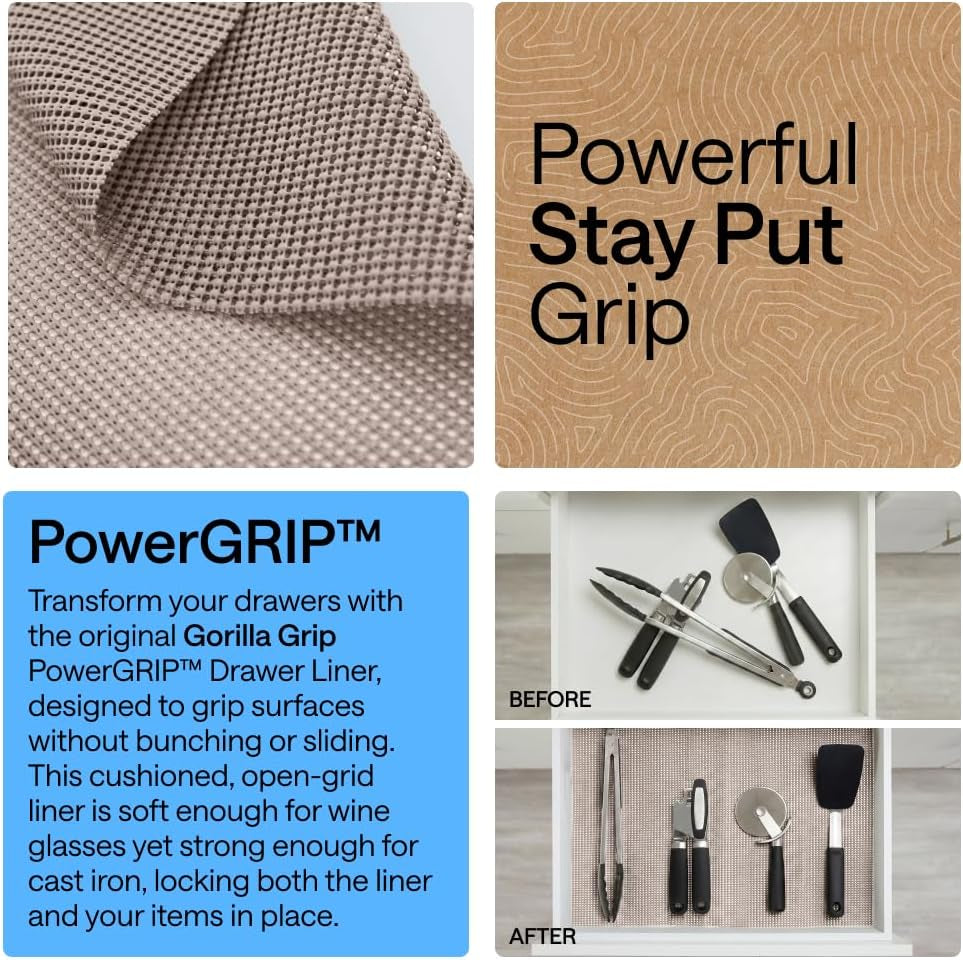 gorilla-grip-powergrip-drawer-shelf-and-cabinet-liner-12-x10-beige