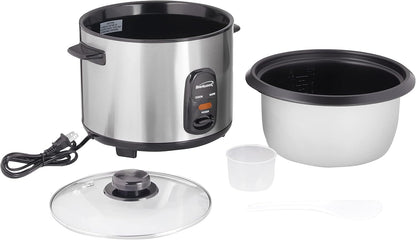 TS-20 Rice Cooker,10-Cup,Stainless Steel2