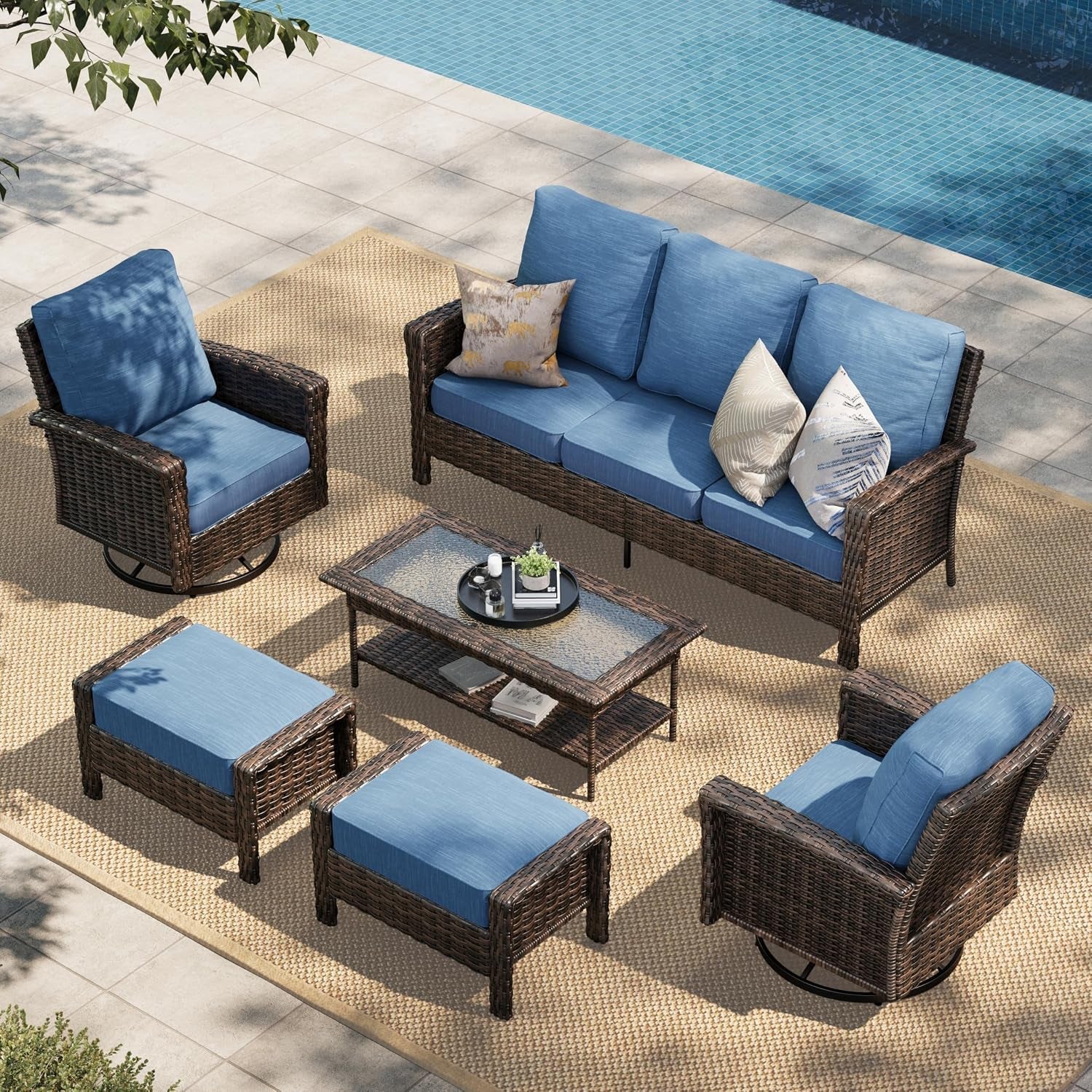 6-piece-patio-furniture-set-with-high-back-chairs-blue