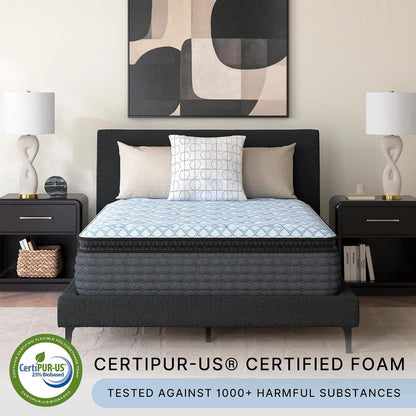 Signature Design by Ashley Hybrid Mattress, Plush King, Pillow Top5