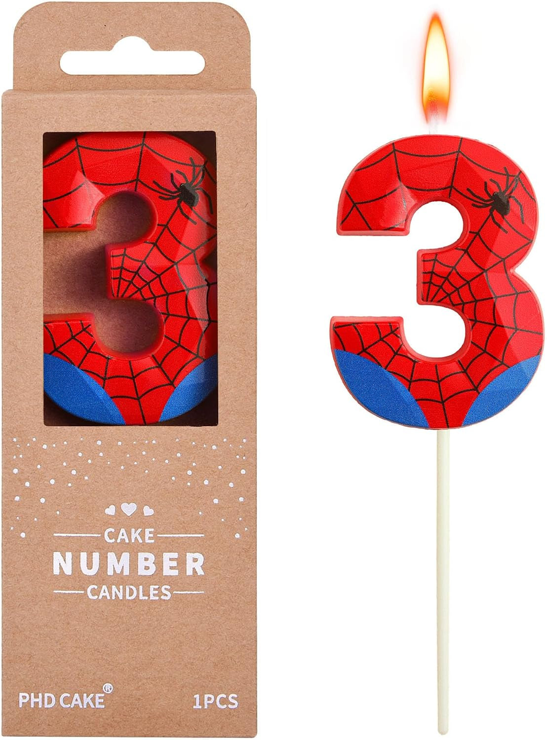 2-76-inch-number-spider-3-crystal-web-birthday-candles-spider-number-candles-cake-number-candles-party-celebration