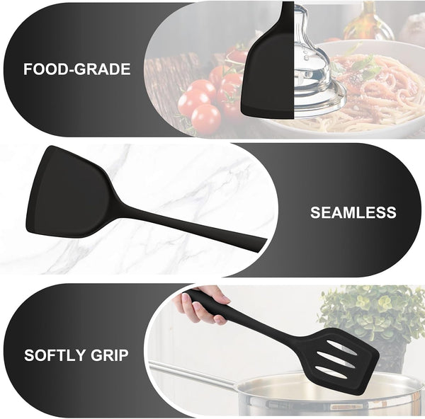 Silicone Cooking Utensils Set, 5-Piece Kitchen Utensils Set3
