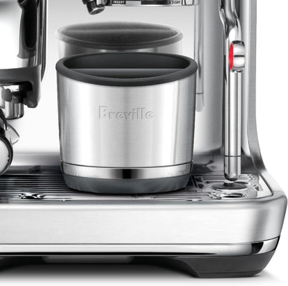 Breville BEA501BSS Knock Box 10 Espresso Accessory, Brushed Stainless Steel | Upgrade Your Coffee Bar with This Durable and Easy-To-Clean Knock Box Featuring a Removable Bar | 10 Puck Capacity6