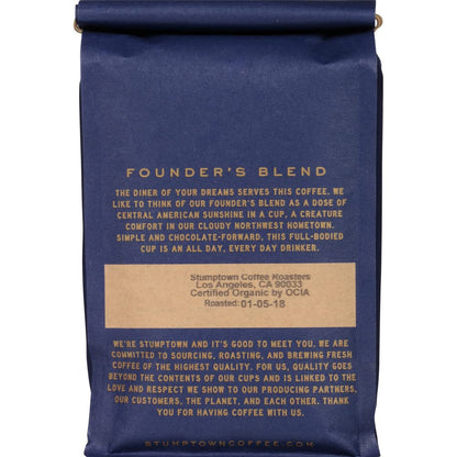 Stumptown Coffee Roasters, Founder'S Blend, 100% Arabica Coffee - Organic Whole Bean Coffee, 100% Arabica Coffee - 12 Ounce Bag, Flavor Notes of Vanilla and Cocoa Powder9