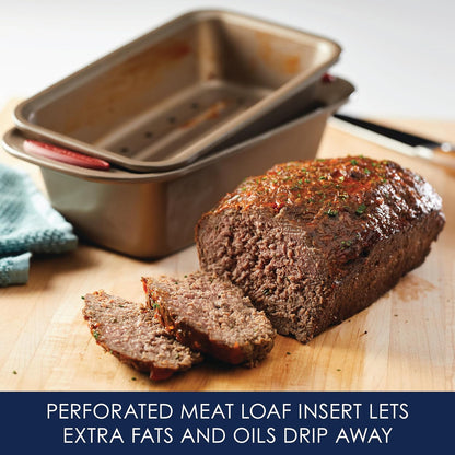 10-Piece Nonstick Bakeware Set w/ Grips, Cookie Cake Muffin