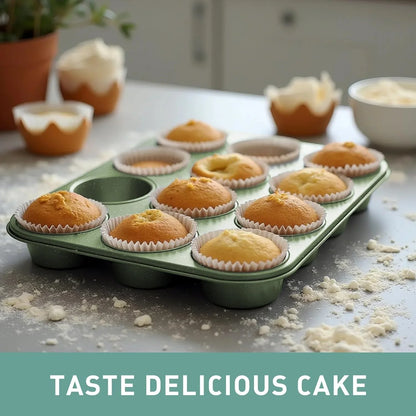 30-Piece Nonstick Granite Cookware & Bakeware Set, Green